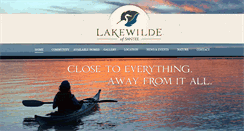 Desktop Screenshot of lakewilde.com
